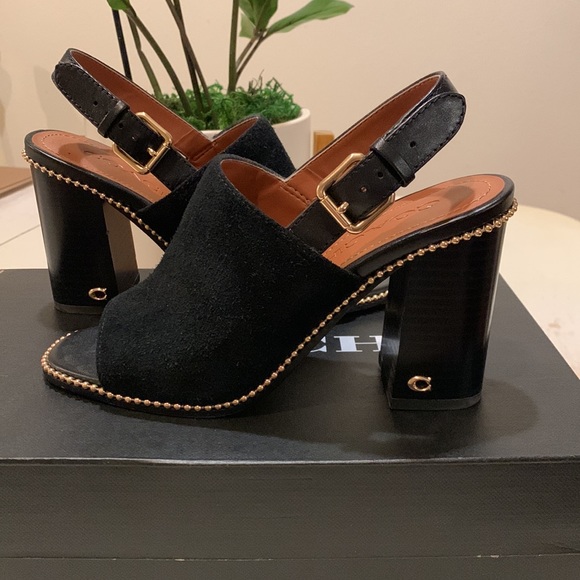 Coach Maxine suede sandals - Picture 2 of 5